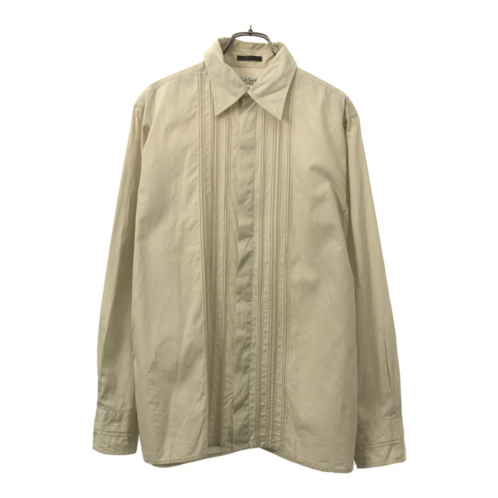 Paul Smith 長袖 ピンタック ブラウス