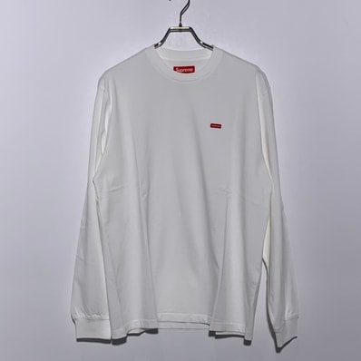 Supreme Small Box L/S Tee (26SS) "White"