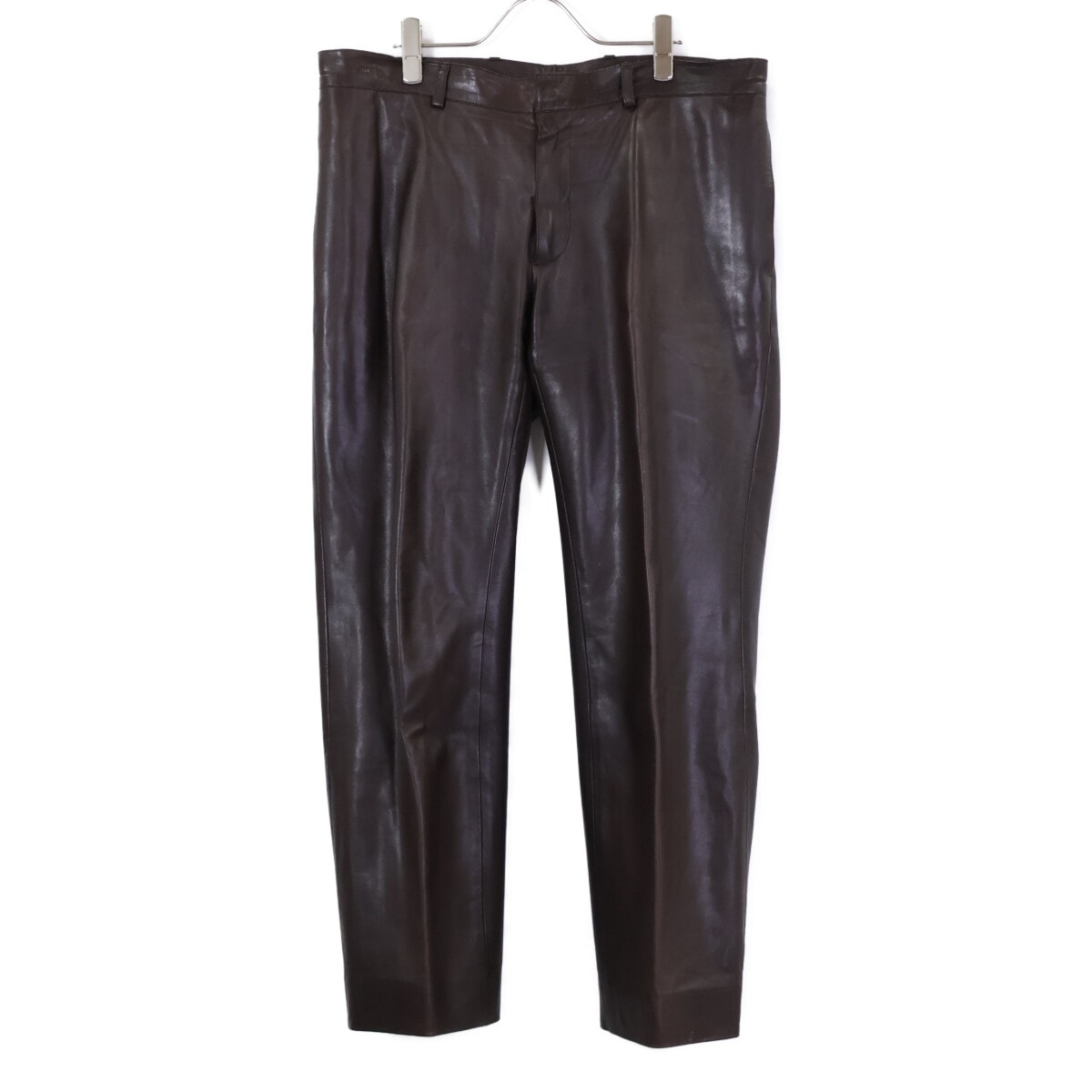 エルメス 【国内正規】カーフ レザーパンツ 46