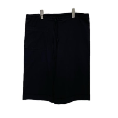 ワイズ YE-P30-001 08AW ブラック イージークロップドパンツ 3