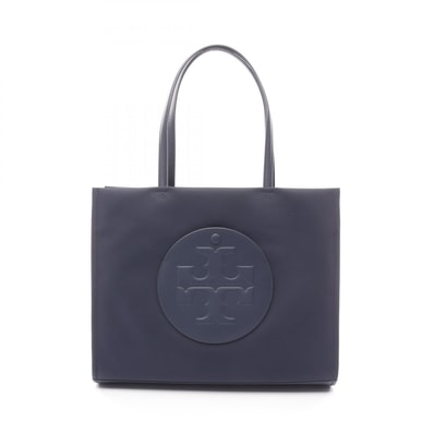 トリーバーチ Tory Burch ELLA エラ トートバッグ バッグ ナイロン レザー レディース ネイビー系 164757400 【新品】