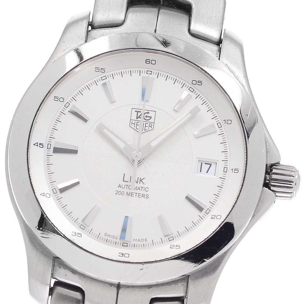 タグホイヤー リンク デイト WJF2111 自動巻き メンズ 【中古】
