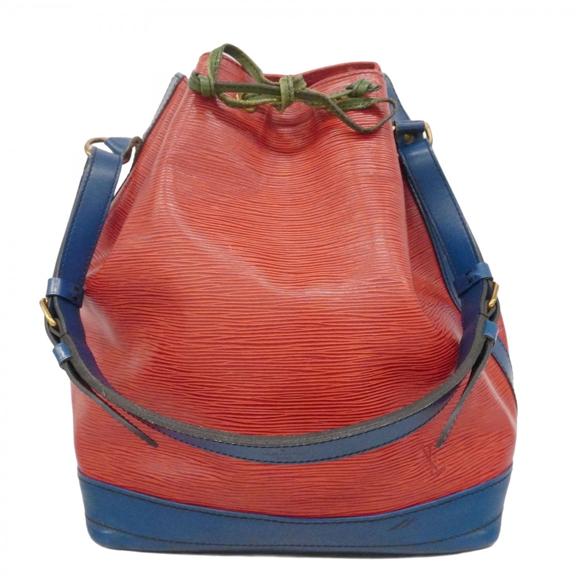 ★最終価格★SALE【6cc2913-k】ルイヴィトン ショルダーバッグ エピ ノエ M44084 カスティリアンレッド トレドブルー ボルネオグリーン【中古】レディース