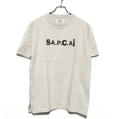 sacai x A.P.C. T-SHIRT KIYO "Light Gray"