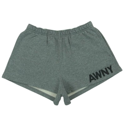 Alexander Wang アレキサンダーワン 4CC2254427 スウェット ショーツ ハーフ ショート パンツ グレー系 XS【中古】