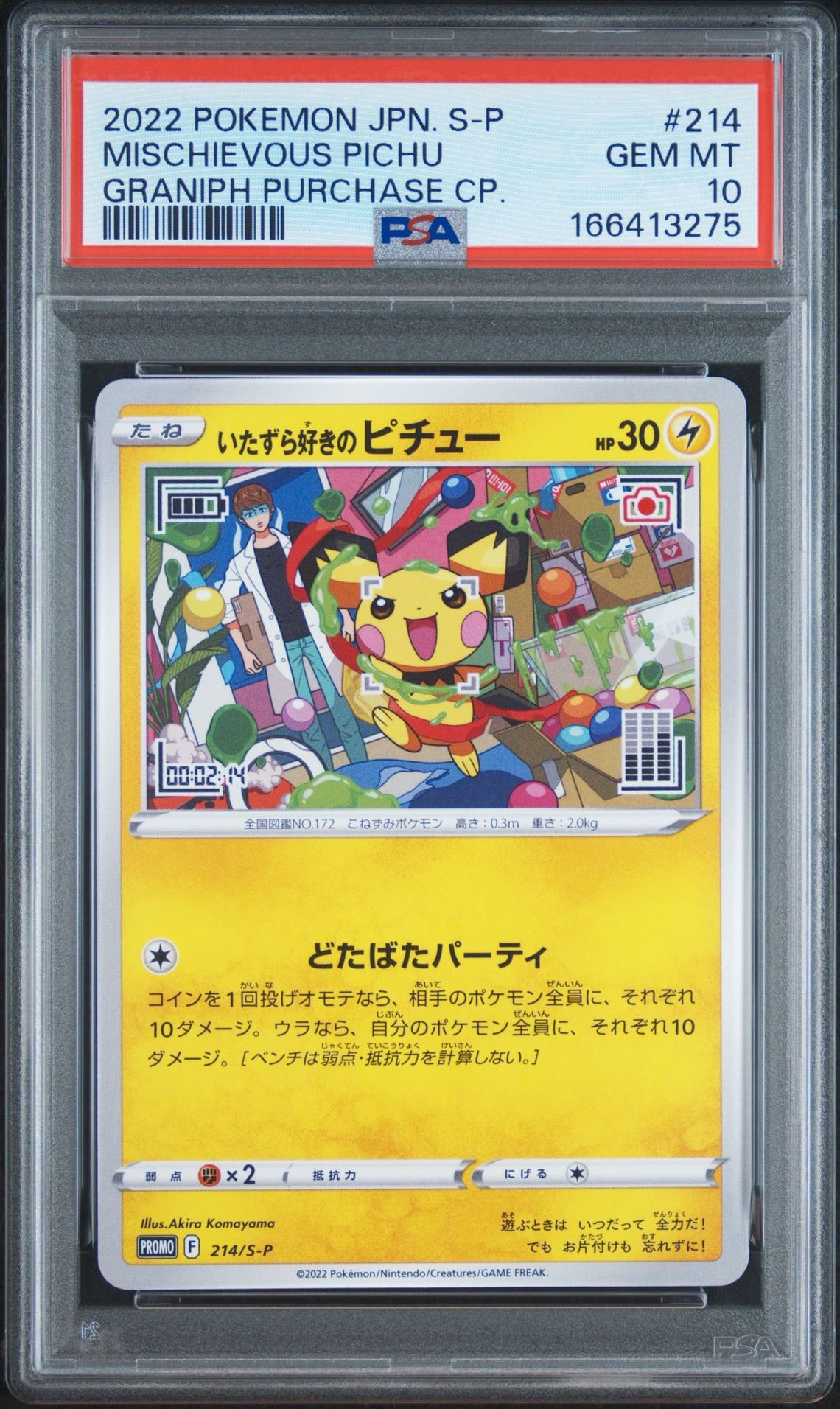 Mischievous Pichu - 214/S-P