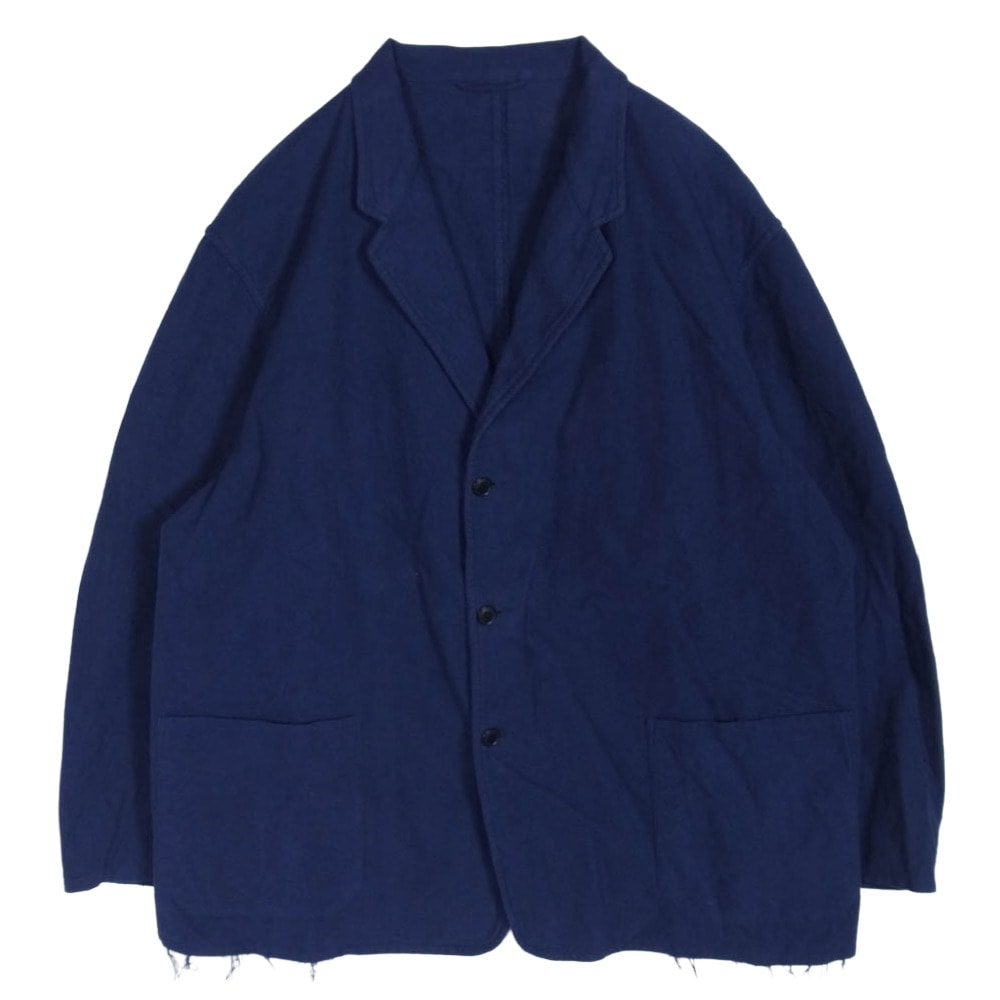 COMOLI コモリ ジャケット 25AW C03-01004 コットンネル ジャケット 青紫紺 2【中古】