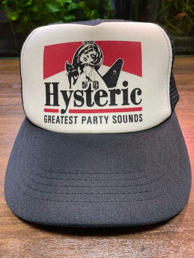 HYSTERIC GLAMOUR Guitar Girl Mesh Cap "Black" 02233QH05