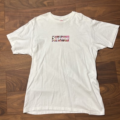 Supreme COVID-19 Relief Box Logo Tee "White"