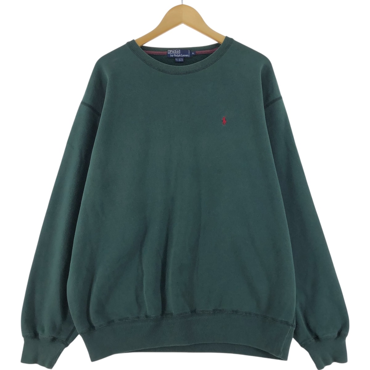 古着 ラルフローレン Ralph Lauren POLO by Ralph Lauren ワンポイントロゴスウェットシャツ トレーナー メンズXL相当/eaa528966