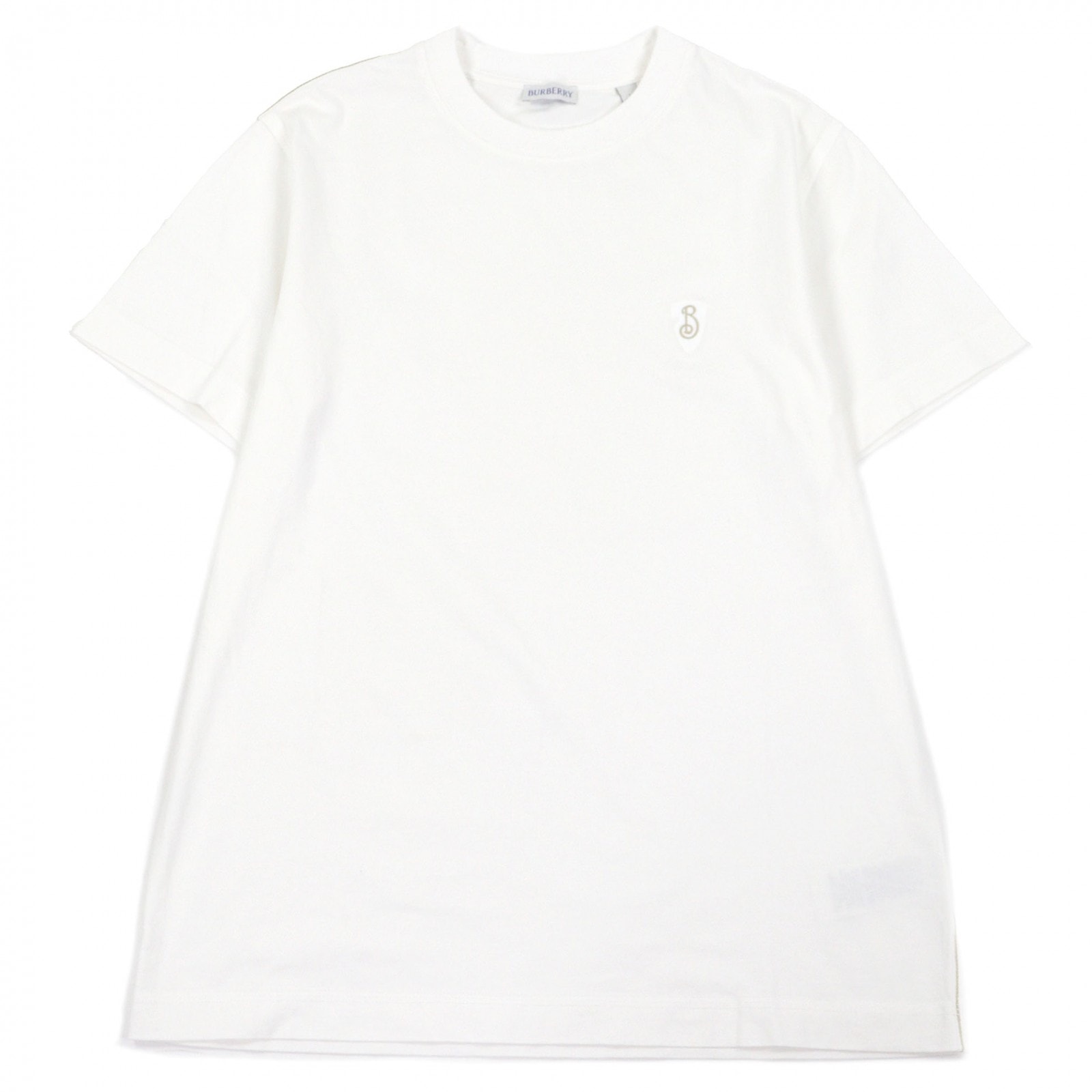 美品 バーバリー 半袖Tシャツ ホワイト メンズ L 8102209