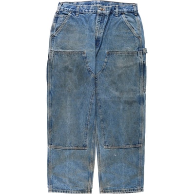 古着 00年代 カーハート Carhartt Dungaree Fit ダブルニー デニムペインターパンツ メンズw36相当/eaa673196