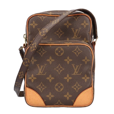 ルイヴィトン アマゾン モノグラム ショルダーバッグ モノグラムキャンバス M45236 ブラウン ユニセックス LOUIS VUITTON 中古