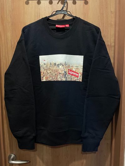 Supreme Aerial Crewneck "Black"