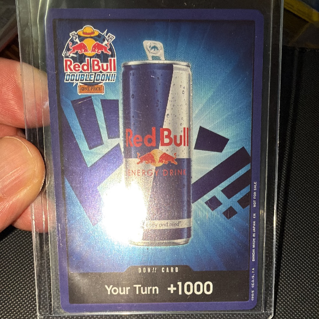 ドン!!カード : レッドブル【英語版】(プロモーションカード「レッドブル ダブルドン!! 予選」)