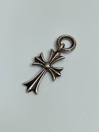 Chrome Hearts Tiny CH Cross Charm "Silver"