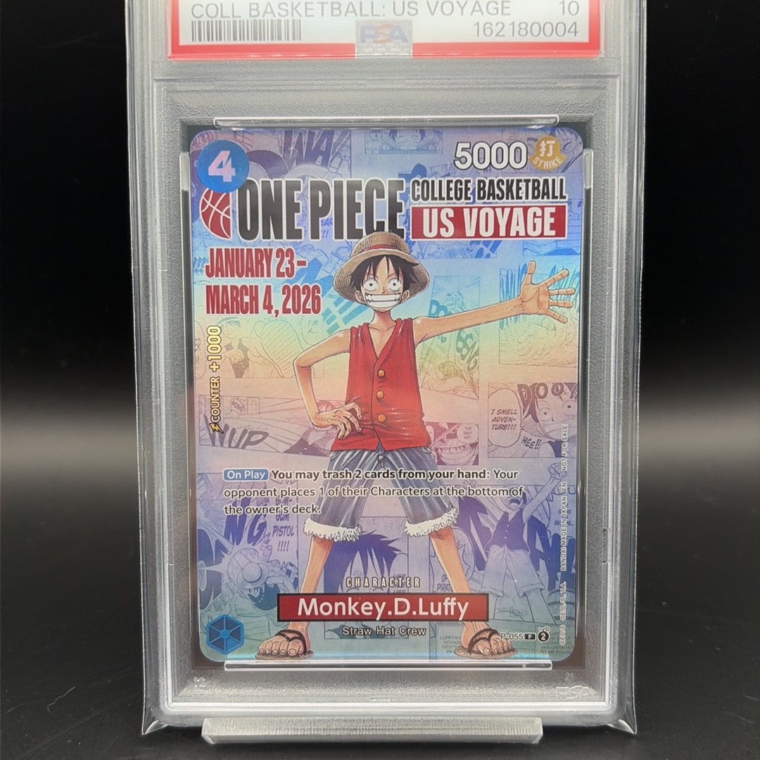 PSA10】モンキー・D・ルフィ：P (開封済) [P-055]【英語版