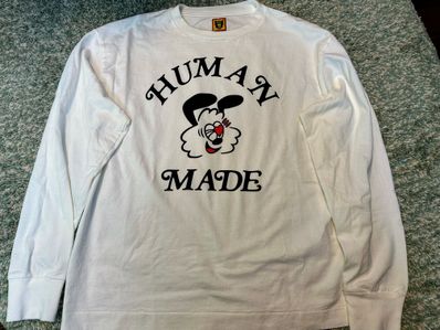 HUMAN MADE GDC Valentine's Day L/S T-Shirt "White" / VERDY