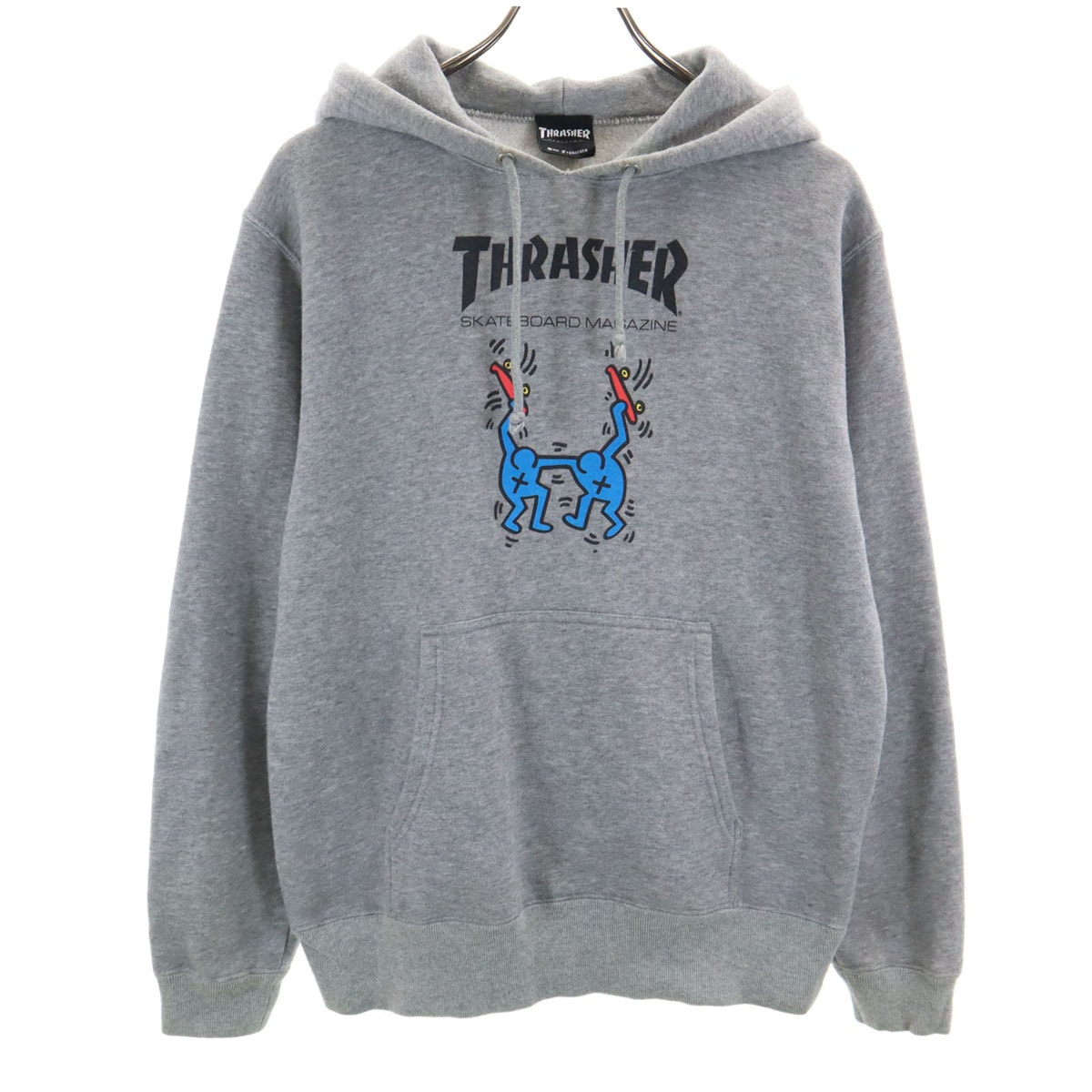 THRASHER スラッシャー 長袖 パーカー M グレー 裏起毛