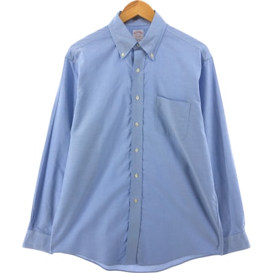 古着 ブルックスブラザーズ Brooks Brothers Est.1818 REGULAR FIT 長袖 ボタンダウンシャツ メンズM相当/eaa526651