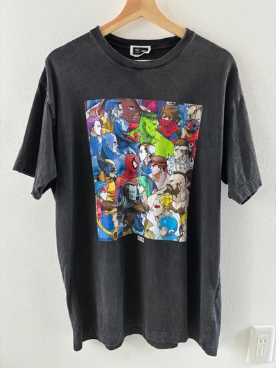 Kith x Marvel vs. Capcom Clash of Super Heroes Vintage Tee "Black"