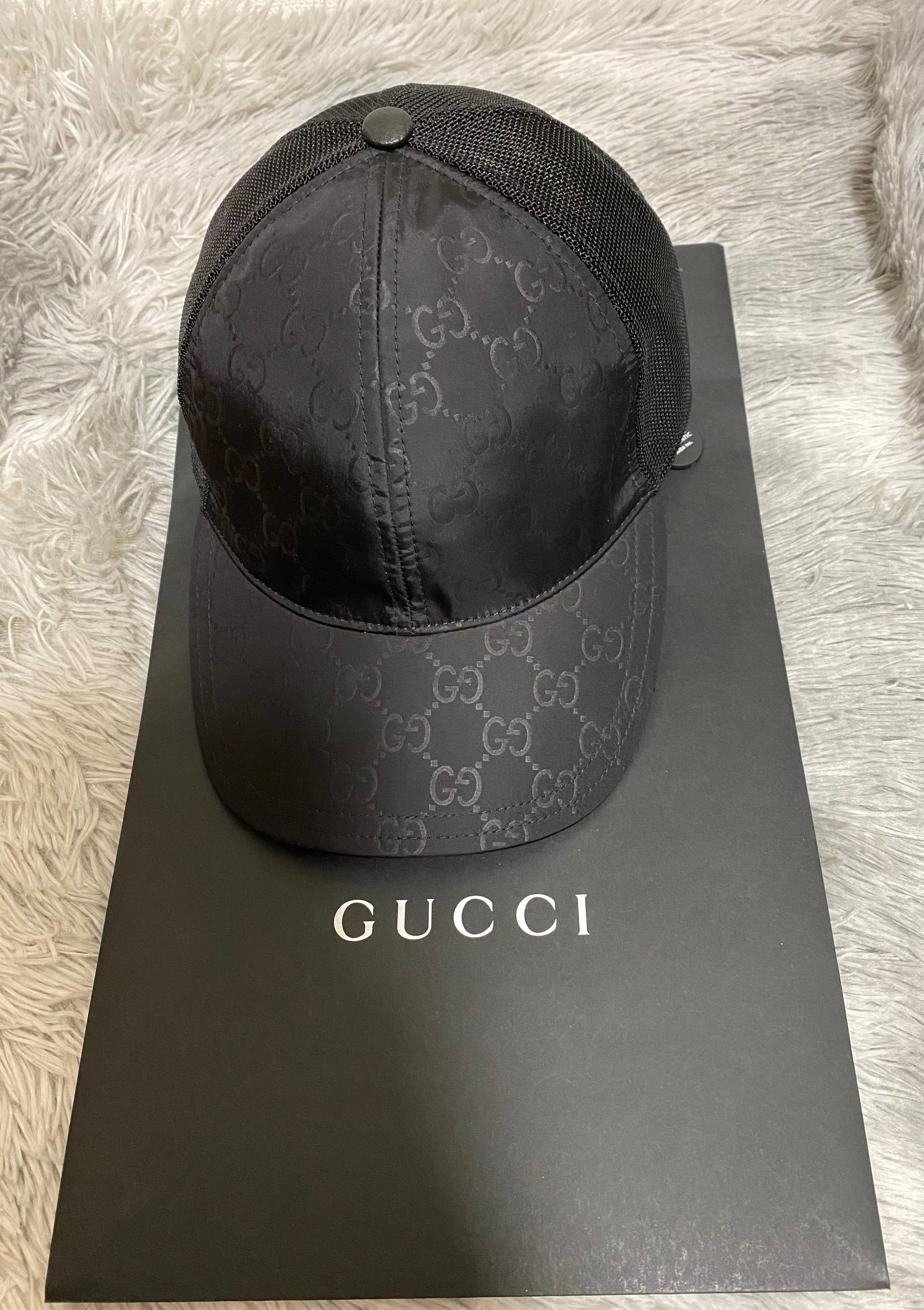GUCCI GG Baseball Cap "Black"