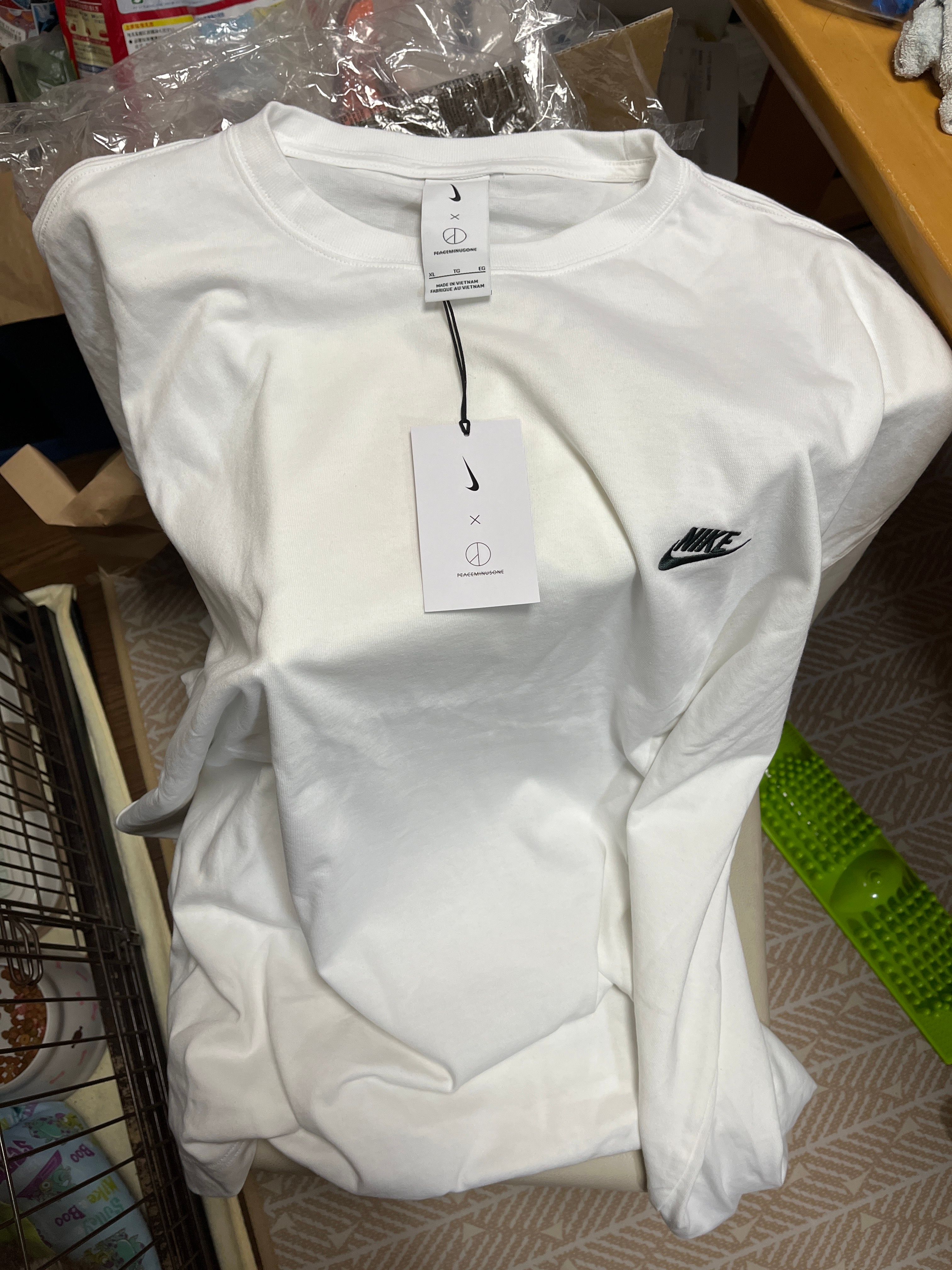 PEACEMINUSONE PMO x NIKE LS Tee "White" / G-DRAGON