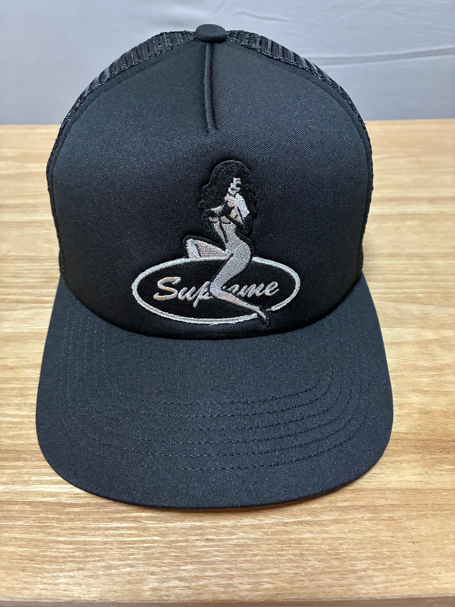 Supreme Pinup Mesh Back 5-Panel "Black"