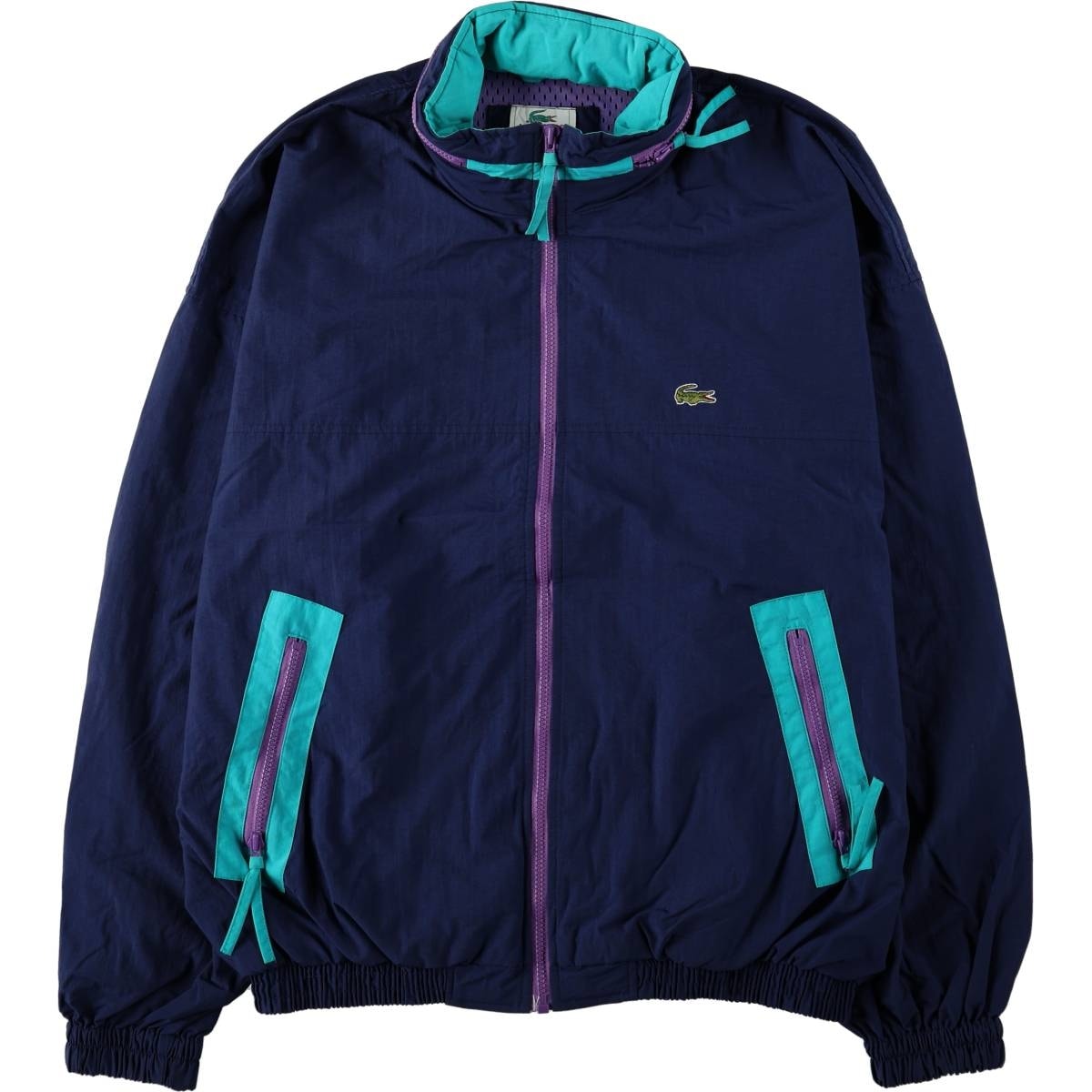 古着 ラコステ LACOSTE ナイロンジャケット メンズL相当 ヴィンテージ/eaa674071