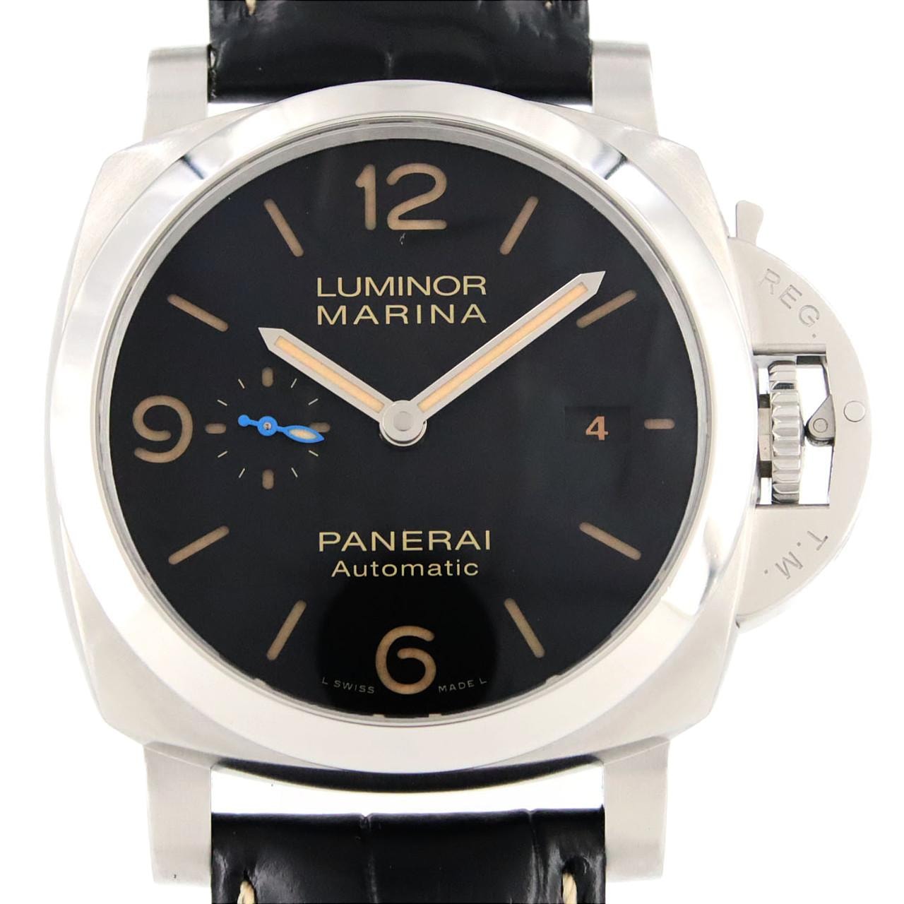 【ノーメンテナンス還元価格】パネライ ルミノールマリーナ1950 3DAYSオートマティックアッチャイオ PAM01312 SS 自動巻