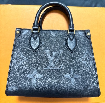 Louis Vuitton Onthego BB Monogram Empreinte Leather "Noir"