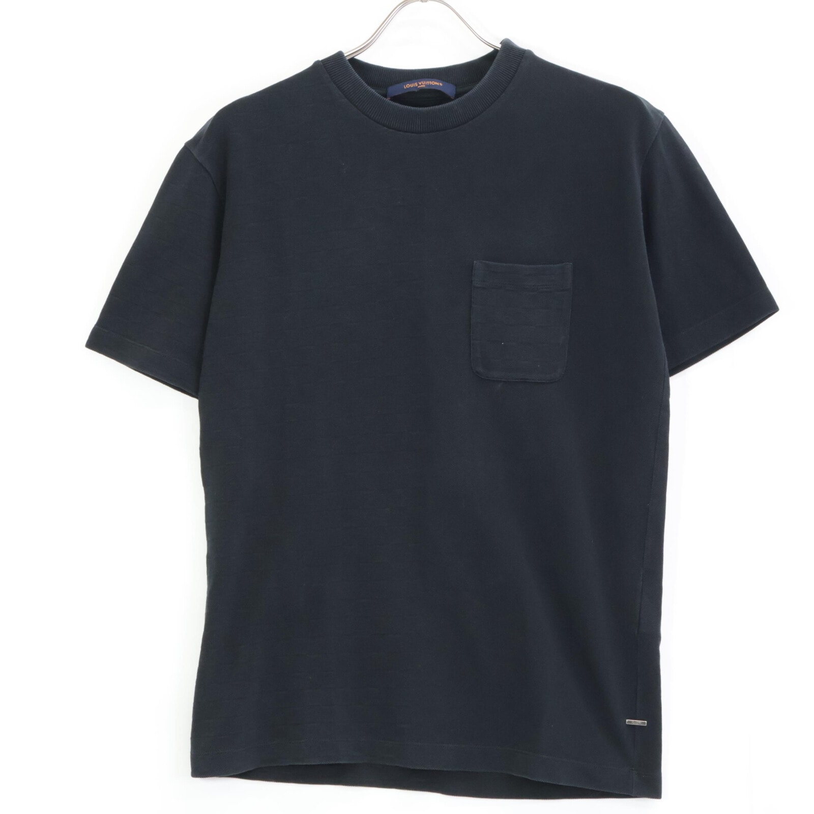ルイヴィトン 国内正規 RM232Q VHI HJY40W ダミエ ポケットTシャツ S