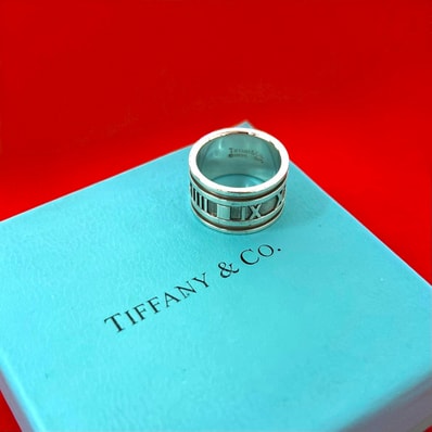 TIFFANY&Co. ティファニー ワイド アトラスリング シルバー925 リング・指輪 12号 シルバー
38786