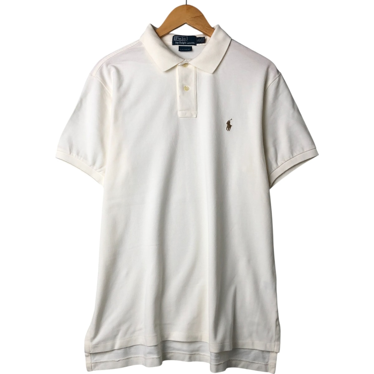 古着 ラルフローレン Ralph Lauren POLO by Ralph Lauren CUSTOM FIT 半袖 ポロシャツ メンズXL相当/eaa562487