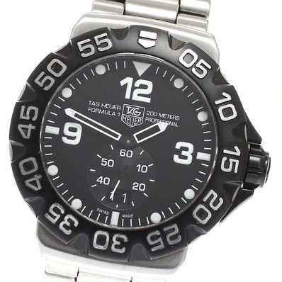 タグホイヤー フォーミュラ1 グランドデイト WAH1010 メンズ 【中古】