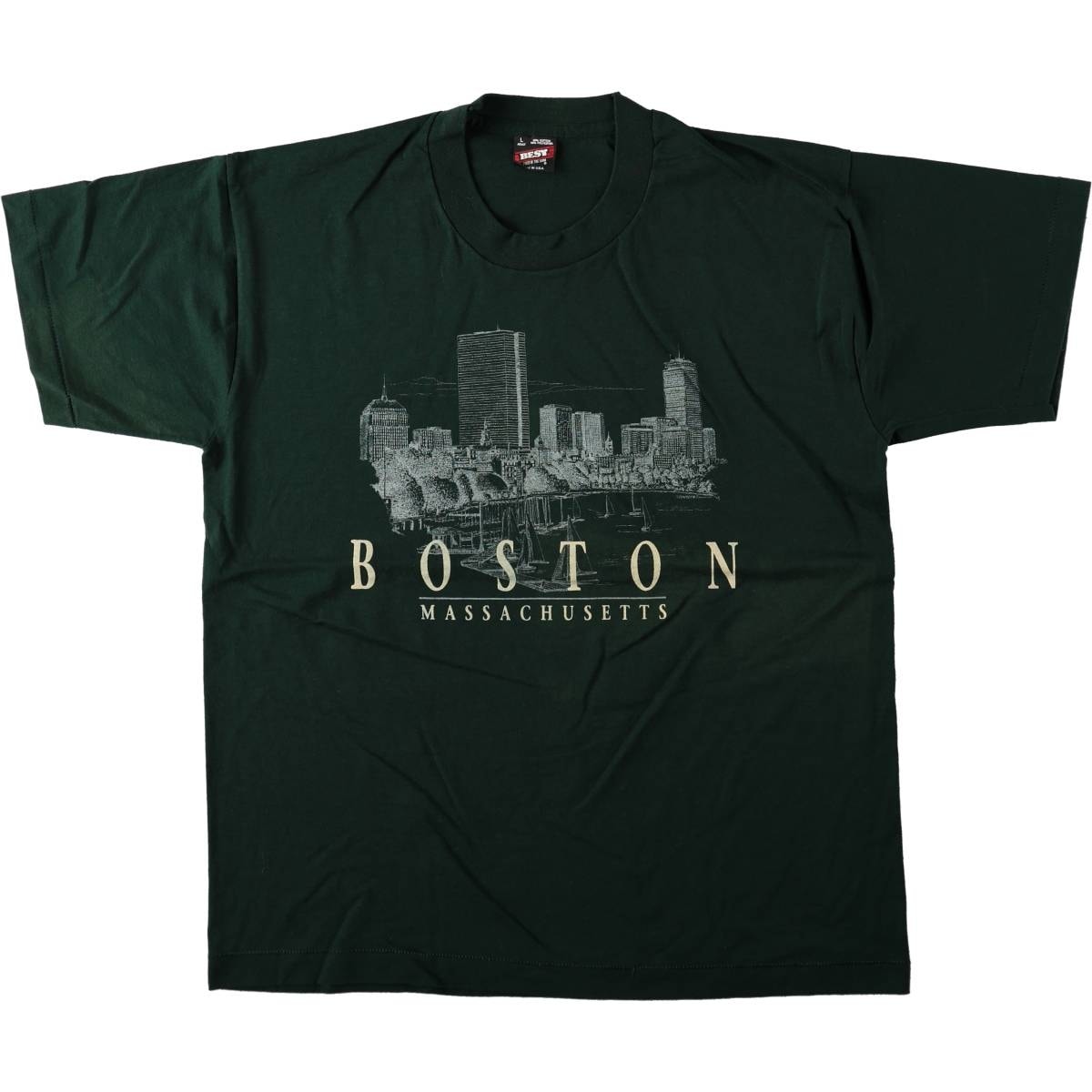 古着 90年代 フルーツオブザルーム FRUIT OF THE LOOM BEST プリントTシャツ USA製 メンズL相当 ヴィンテージ/eaa642283