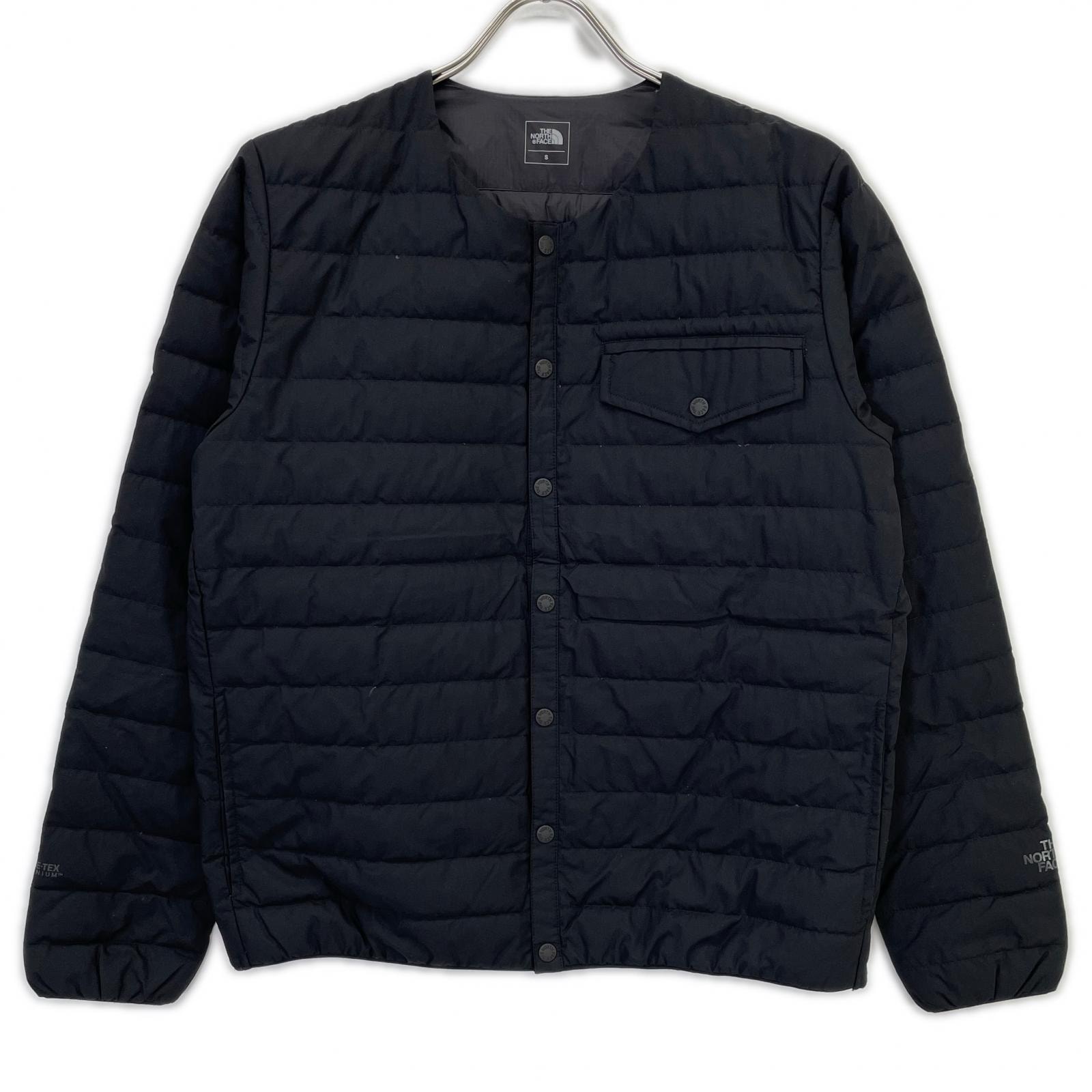 ノースフェイス ND91962 ブラック ナイロン ウインドストッパー ゼファー シェル カーディガン M