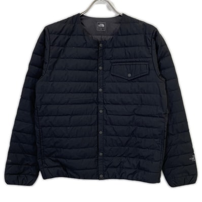 ノースフェイス ND91962 ブラック ナイロン ウインドストッパー ゼファー シェル カーディガン M