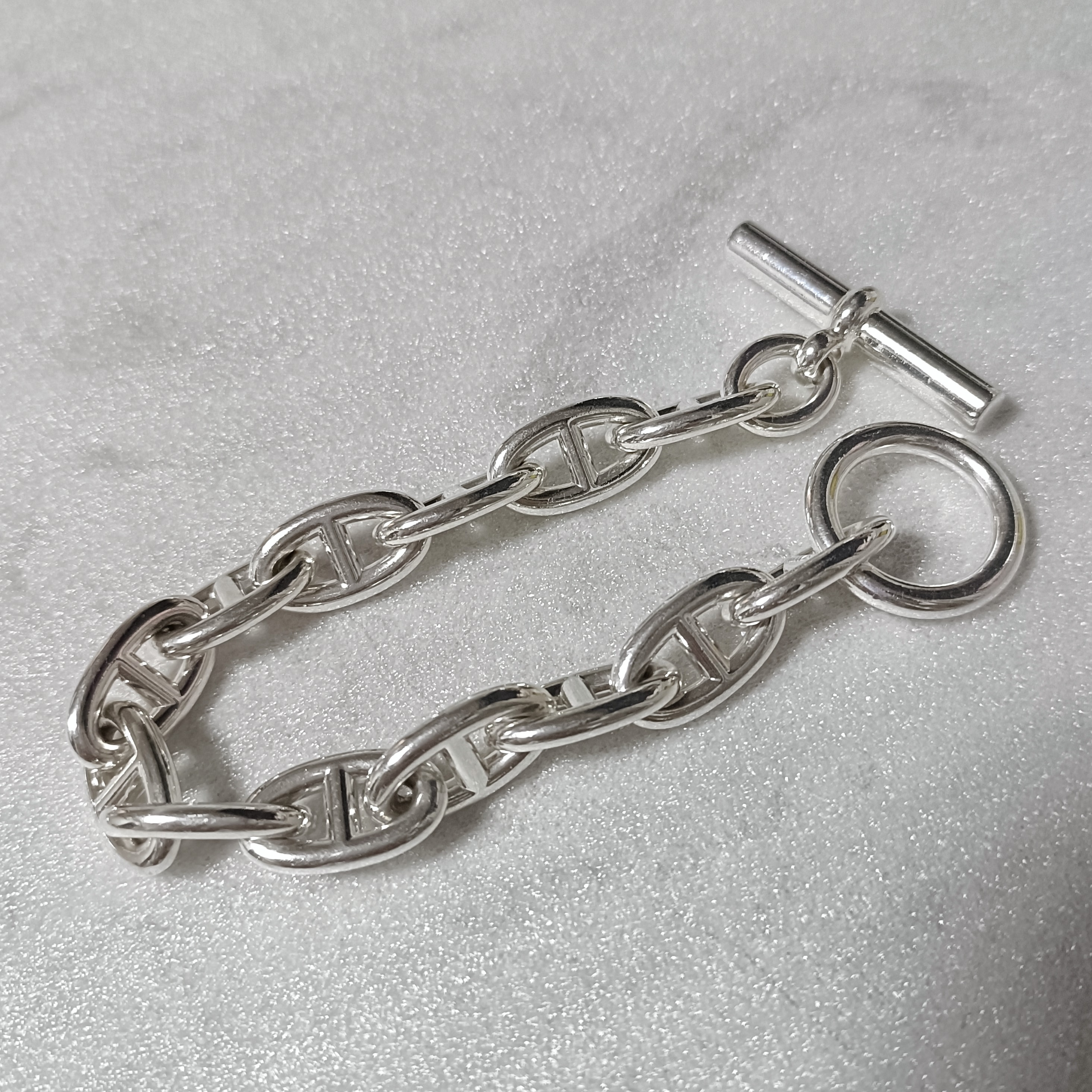 Hermes Chaine D'ancre GM Bracelet "Silver"