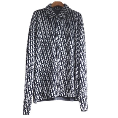 Dior ディオール オブリーク オーバーシャツ 長袖シャツ ネイビー グレー 023M550AT099
X3L メンズ【中古】