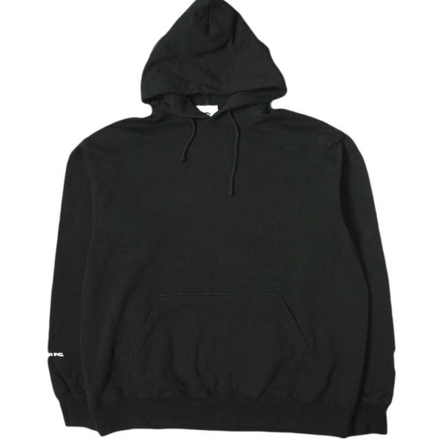 N.HOOLYWOOD エヌハリウッド ミスターハリウッド 24SS ANCHOR INC. HOODIE アンカーインク 裏起毛 スウェットプルオーバーパーカー 1243-CS05 pieces XL ブラック Black Eye Patch g17731