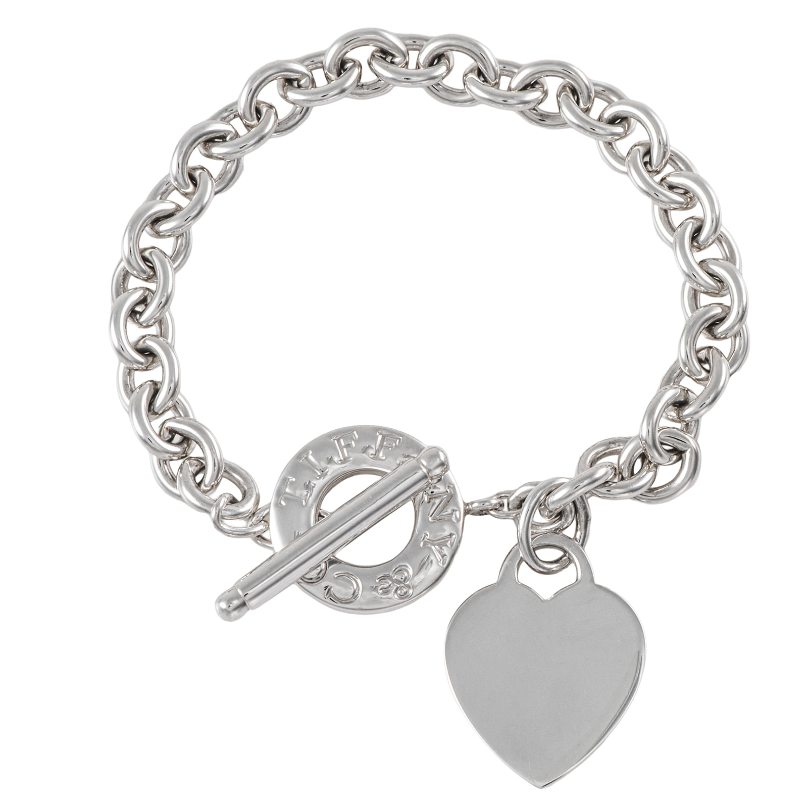 TIFFANY&Co. ティファニー リターン トゥ ティファニー ハート タグ ブレスレット スターリングシルバー シルバー【中古】