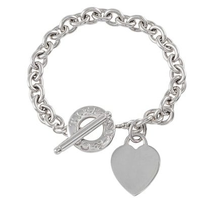 TIFFANY&Co. ティファニー リターン トゥ ティファニー ハート タグ ブレスレット スターリングシルバー シルバー【中古】