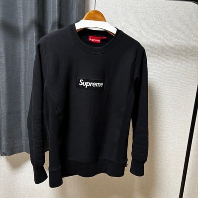Supreme Box Logo Crewneck Sweatshirt "Black" (18FW)