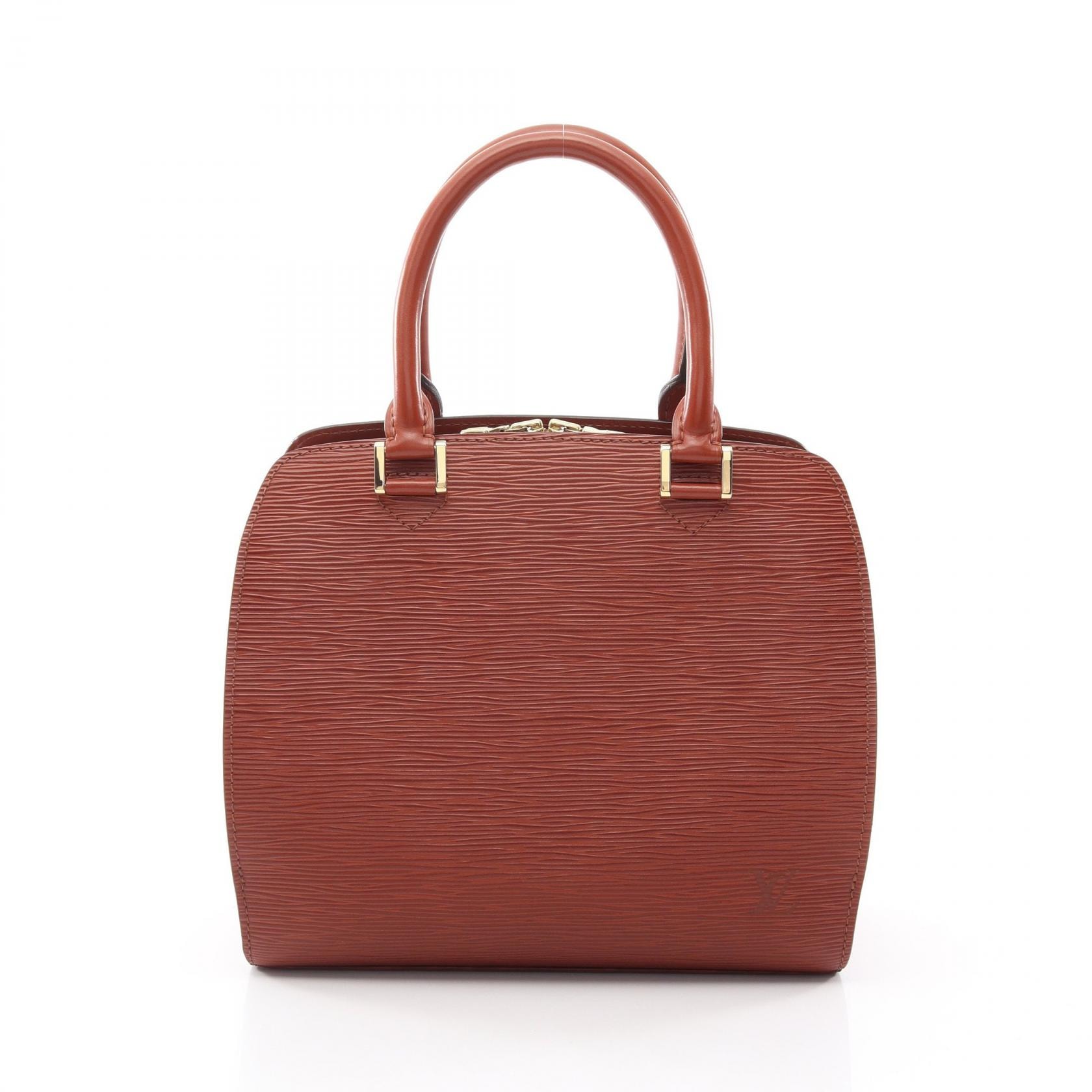 ルイ・ヴィトン LOUIS VUITTON ポンヌフ ハンドバッグ バッグ レザー エピ ケニアブラウン レディース ブラウン系 M52053 【中古】