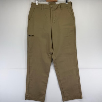 古着 レッドキャップ RED KAP パンツ ワークパンツ ワンポイントロゴ サイドポケット W34 ベージュ系 メンズ