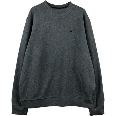 古着 00年代 ナイキ NIKE ワンポイントロゴスウェットシャツ トレーナー メンズL相当/eaa612880