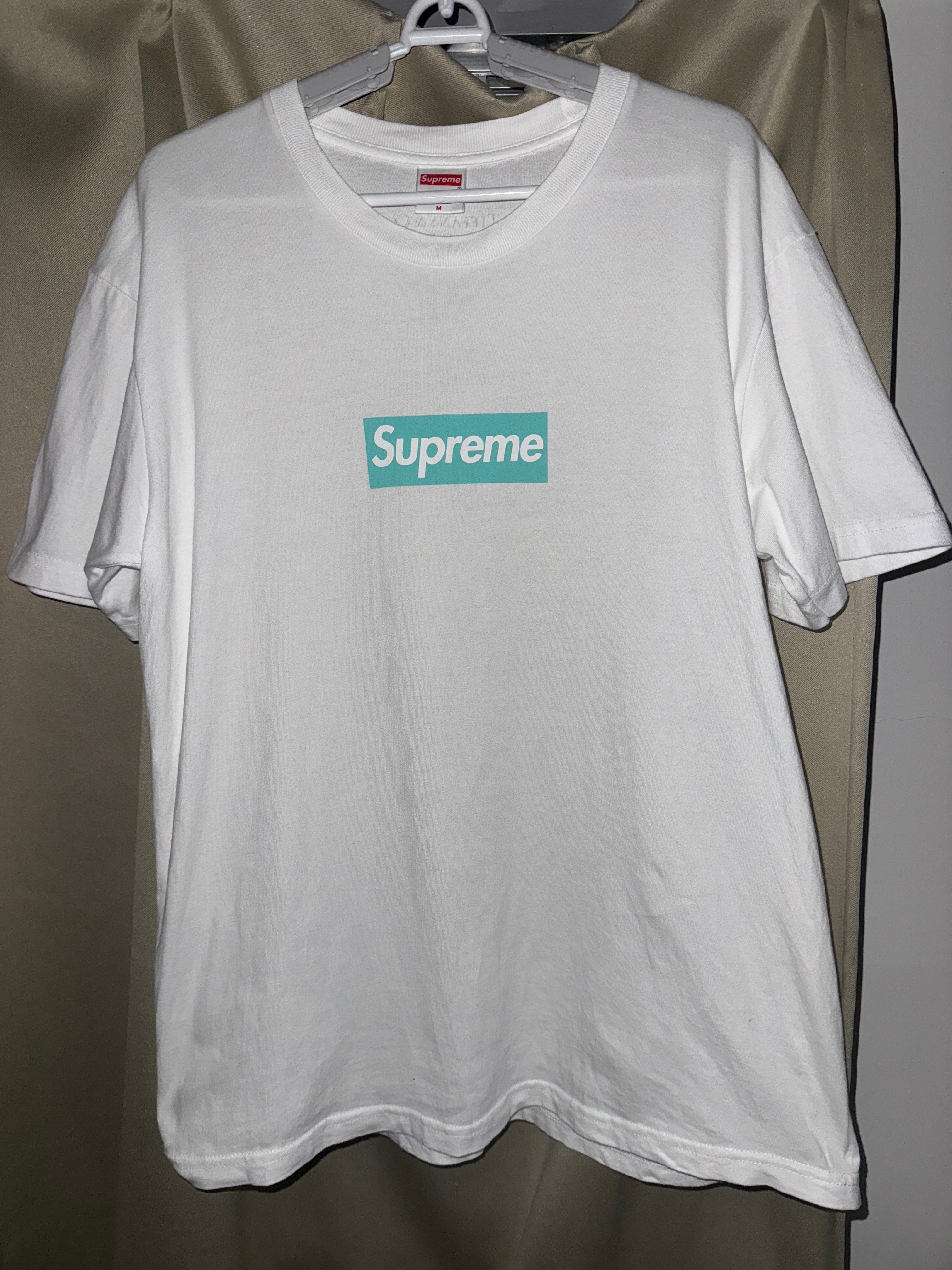 Supreme / Tiffany & Co. Box Logo Tee "White"