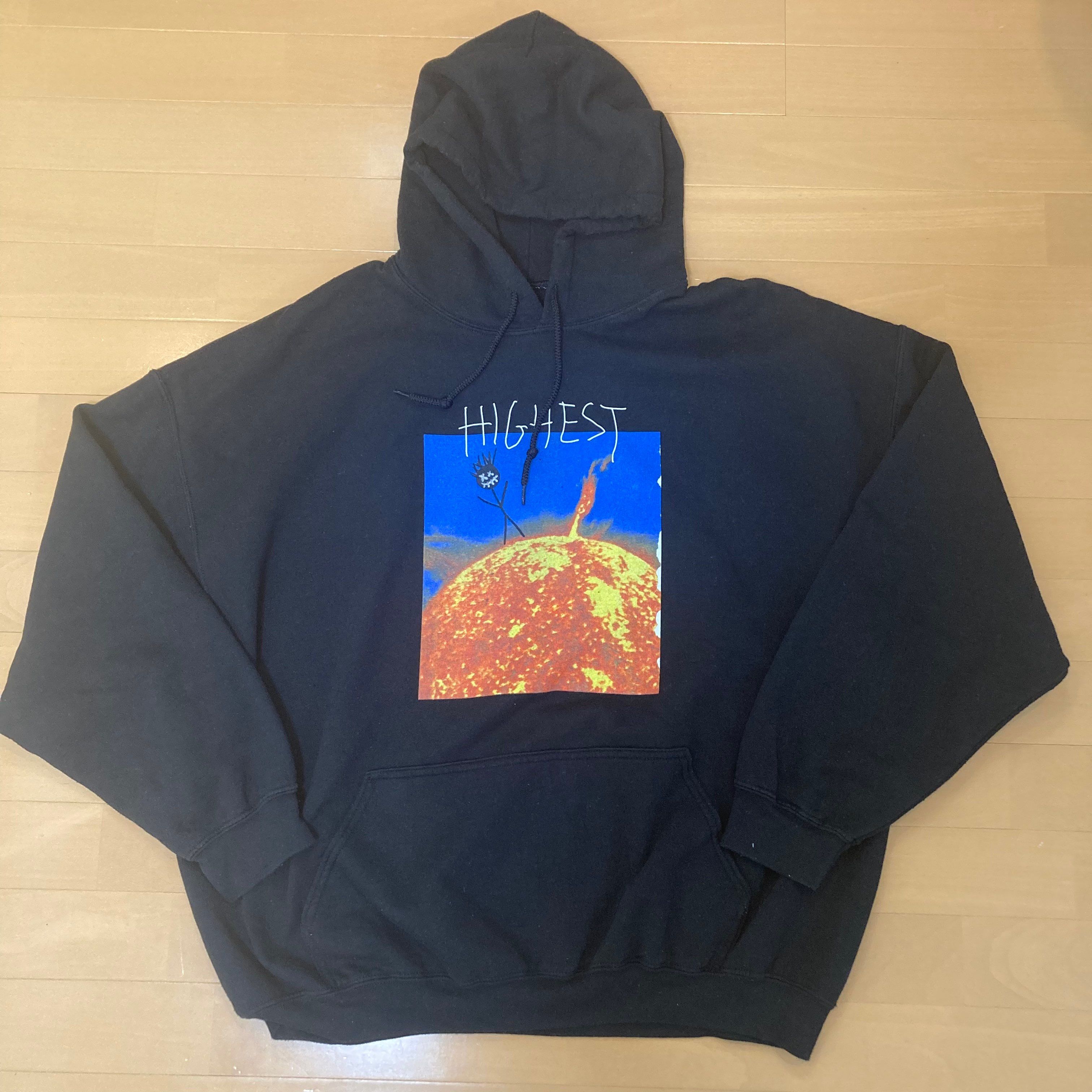 Travis Scott Cactus Jack Highest In The Room Sun Hoodie "Black"