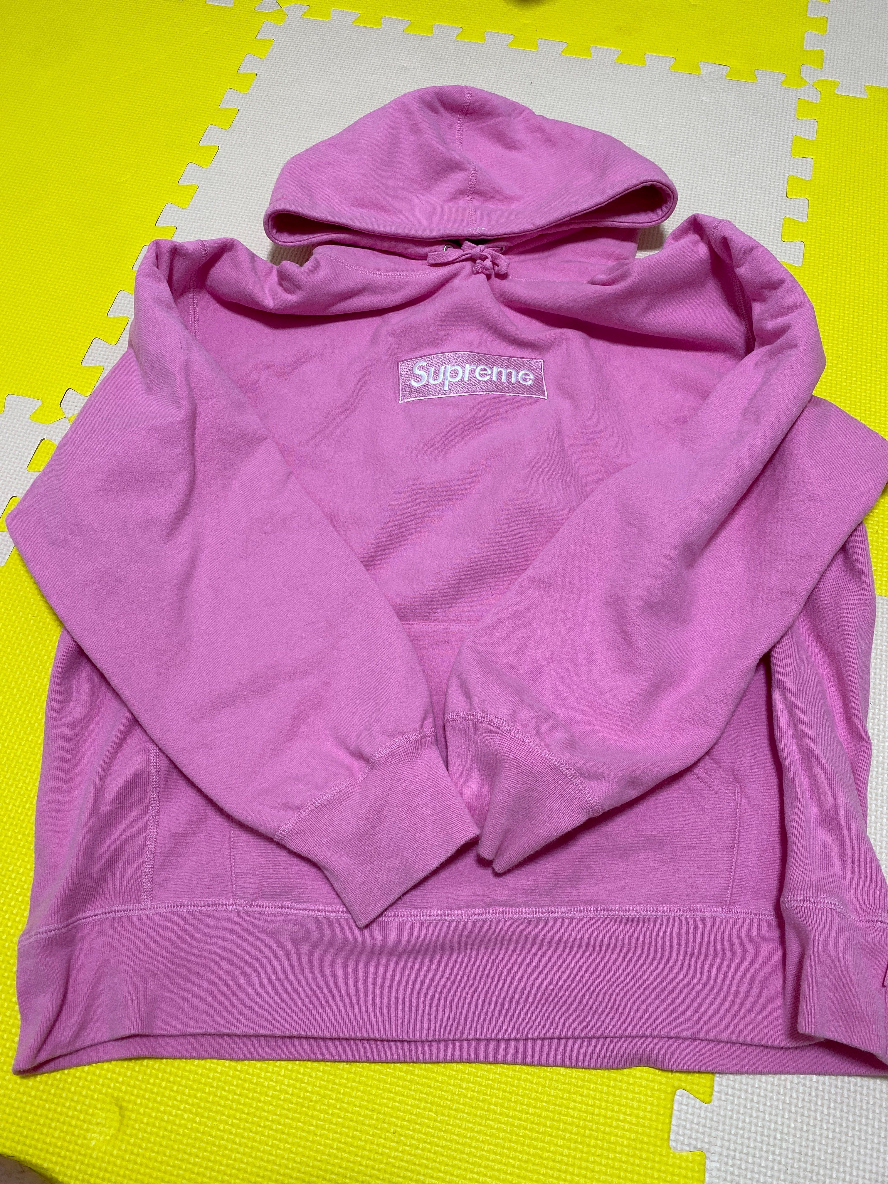 Supreme Box Logo Hooded Sweatshirt "Pink" (21FW)